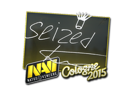 Наклейка | seized | Кёльн 2015