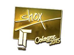 印花 | shox（金色）| 2015年科隆锦标赛