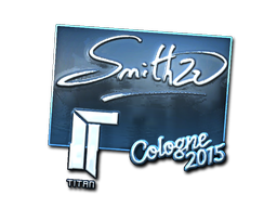 Наклейка | SmithZz (металлическая) | Кёльн 2015