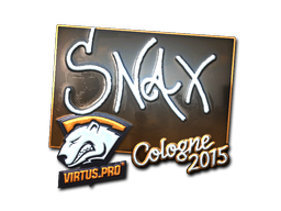 Наклейка | Snax (металлическая) | Кёльн 2015
