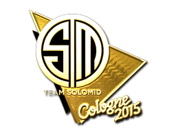 Наклейка | Team SoloMid (золотая) | Кёльн 2015