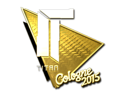 Sticker | Titan (Gold) | Cologne 2015