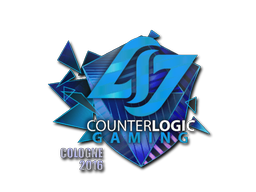 Наклейка | Counter Logic Gaming (голографическая) | Кёльн 2016