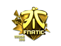Наклейка | Fnatic (золотая) | Кёльн 2016