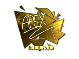 印花 | apEX（金色）| 2016年科隆锦标赛