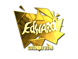 印花 | Edward（金色）| 2016年科隆锦标赛