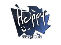 Наклейка | Happy | Кёльн 2016