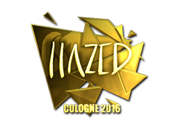 Наклейка | hazed (золотая) | Кёльн 2016