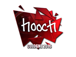 Наклейка | hooch (металлическая) | Кёльн 2016