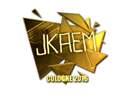 印花 | jkaem（金色）| 2016年科隆锦标赛