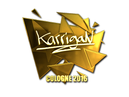 印花 | karrigan（金色）| 2016年科隆锦标赛