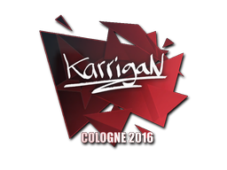 Sticker | karrigan | Cologne 2016