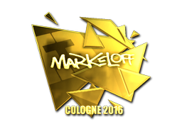 印花 | markeloff（金色）| 2016年科隆锦标赛