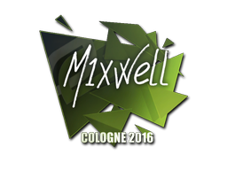Наклейка | mixwell | Кёльн 2016