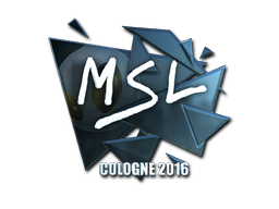 Наклейка | MSL (металлическая) | Кёльн 2016