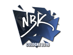Наклейка | NBK- | Кёльн 2016