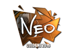 Наклейка | NEO (металлическая) | Кёльн 2016