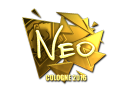 印花 | NEO（金色）| 2016年科隆锦标赛
