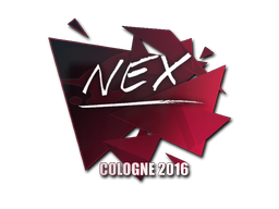Наклейка | nex | Кёльн 2016