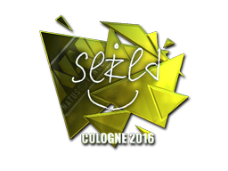 Наклейка | seized (металлическая) | Кёльн 2016