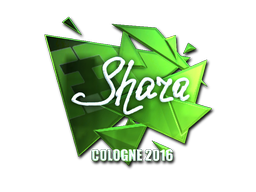 Наклейка | Shara (металлическая) | Кёльн 2016