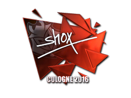 Наклейка | shox (металлическая) | Кёльн 2016