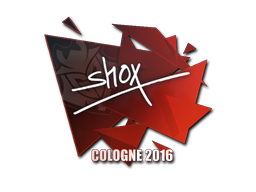 Наклейка | shox | Кёльн 2016