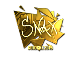 印花 | Snax（金色）| 2016年科隆锦标赛