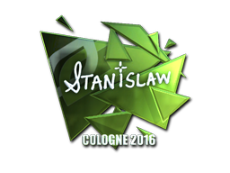 Наклейка | stanislaw (металлическая) | Кёльн 2016