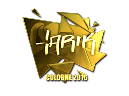印花 | tarik（金色）| 2016年科隆锦标赛