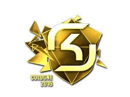 Наклейка | SK Gaming (золотая) | Кёльн 2016