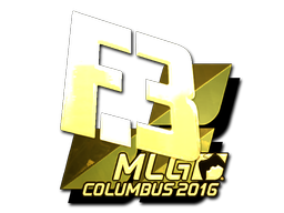 Наклейка | Flipsid3 Tactics (золотая) | Колумбус 2016