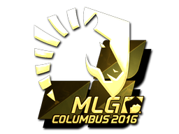 Наклейка | Team Liquid (золотая) | Колумбус 2016
