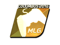 Наклейка | MLG (золотая) | Колумбус 2016