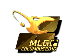 Наклейка | mousesports (золотая) | Колумбус 2016