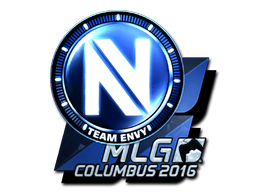 Наклейка | Team EnVyUs (металлическая) | MLG Columbus 2016