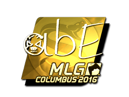 印花 | abE（金色）| 2016年 MLG 哥伦布锦标赛