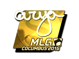 印花 | arya（金色）| 2016年 MLG 哥伦布锦标赛