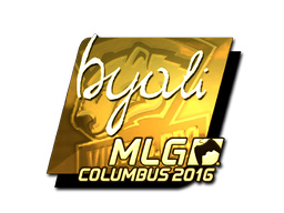 印花 | byali（金色）| 2016年 MLG 哥伦布锦标赛