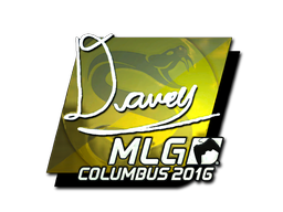 印花 | DAVEY（闪亮）| 2016年 MLG 哥伦布锦标赛