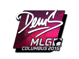 印花 | denis（闪亮）| 2016年 MLG 哥伦布锦标赛