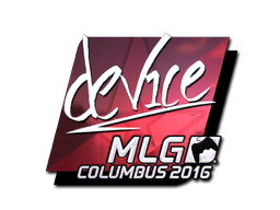 印花 | device（闪亮）| 2016年 MLG 哥伦布锦标赛