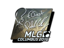 印花 | f0rest（闪亮）| 2016年 MLG 哥伦布锦标赛