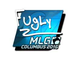 Наклейка | FugLy (металлическая) | Колумбус 2016