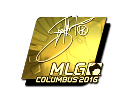 Sticker | Hiko (Gold) | MLG Columbus 2016