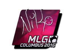 印花 | NiKo（闪亮）| 2016年 MLG 哥伦布锦标赛