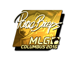 印花 | pashaBiceps（金色）| 2016年 MLG 哥伦布锦标赛