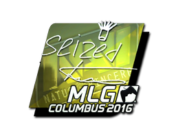 印花 | seized（闪亮）| 2016年 MLG 哥伦布锦标赛