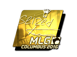 印花 | seized（金色）| 2016年 MLG 哥伦布锦标赛