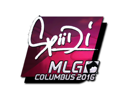 印花 | Spiidi（闪亮）| 2016年 MLG 哥伦布锦标赛